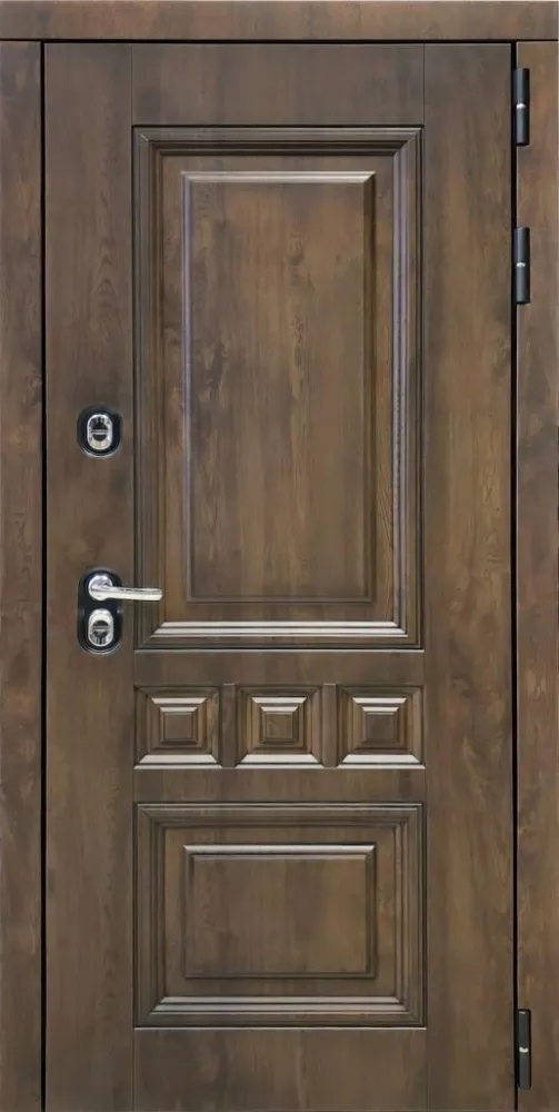 Фото Дверь ДвериПРО Аура Фараон-2 (16мм, мореный дуб) DPRO195844